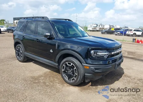 2023 Ford Bronco Sport Outer Banks z USA, uszkodzony, nr VIN 3FMCR9C61PRD54350